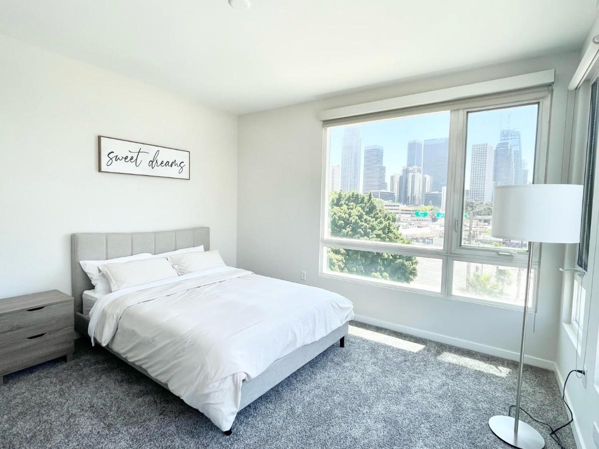 Appartamento Stunning View Of Dtla Modern Retreat Free Amenity Los Angeles
